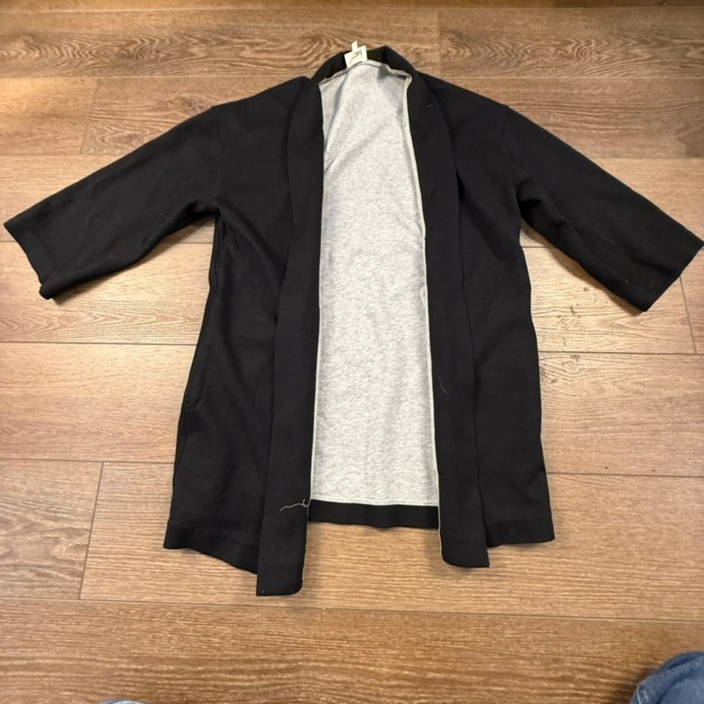 Wilfred Free Aritiza Women's Open Front Cardigan Jersey Reposa Fabric L